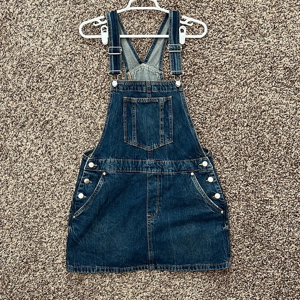 H&M Divided Overall Denim Dress